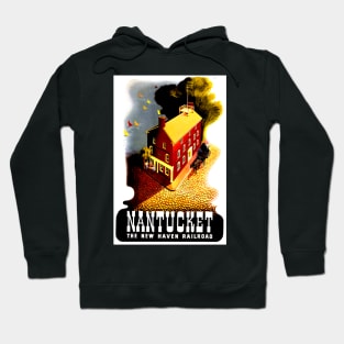 Nantucket - Vintage Travel Poster Hoodie